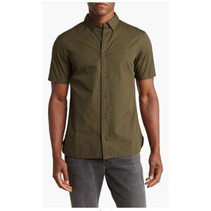 Allsaints Riviera Short Sleeve Button Up - Size‎ XXL
